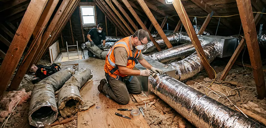AC Duct Replacement in Seaside