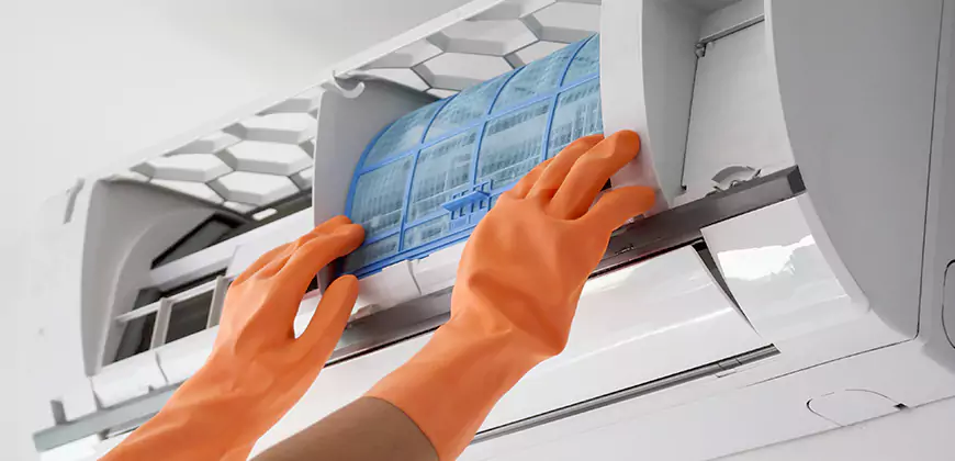 AC Filter Cleaning in Seaside