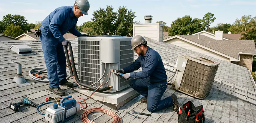 Condensing Unit Installation in Seaside