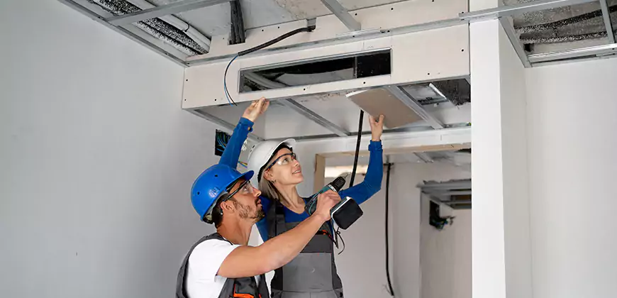 HVAC Duct Insulation Degradation in Seaside