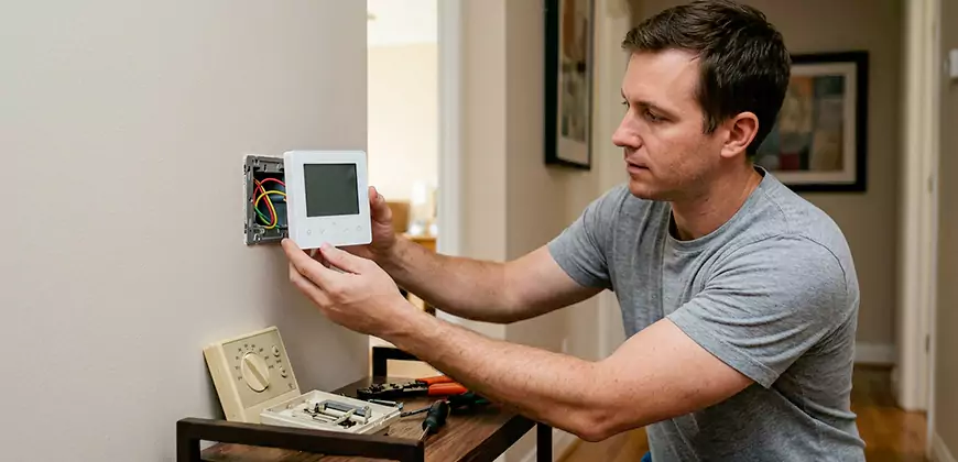 AC Control Panel Replacement in Seaside